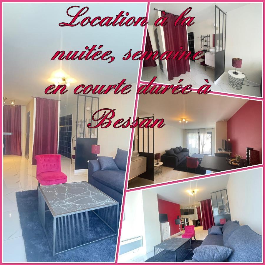 Studio Barok Proche Autoroute, Plages Et Attractions, Wifi - Tv, Calme Bessan Екстер'єр фото