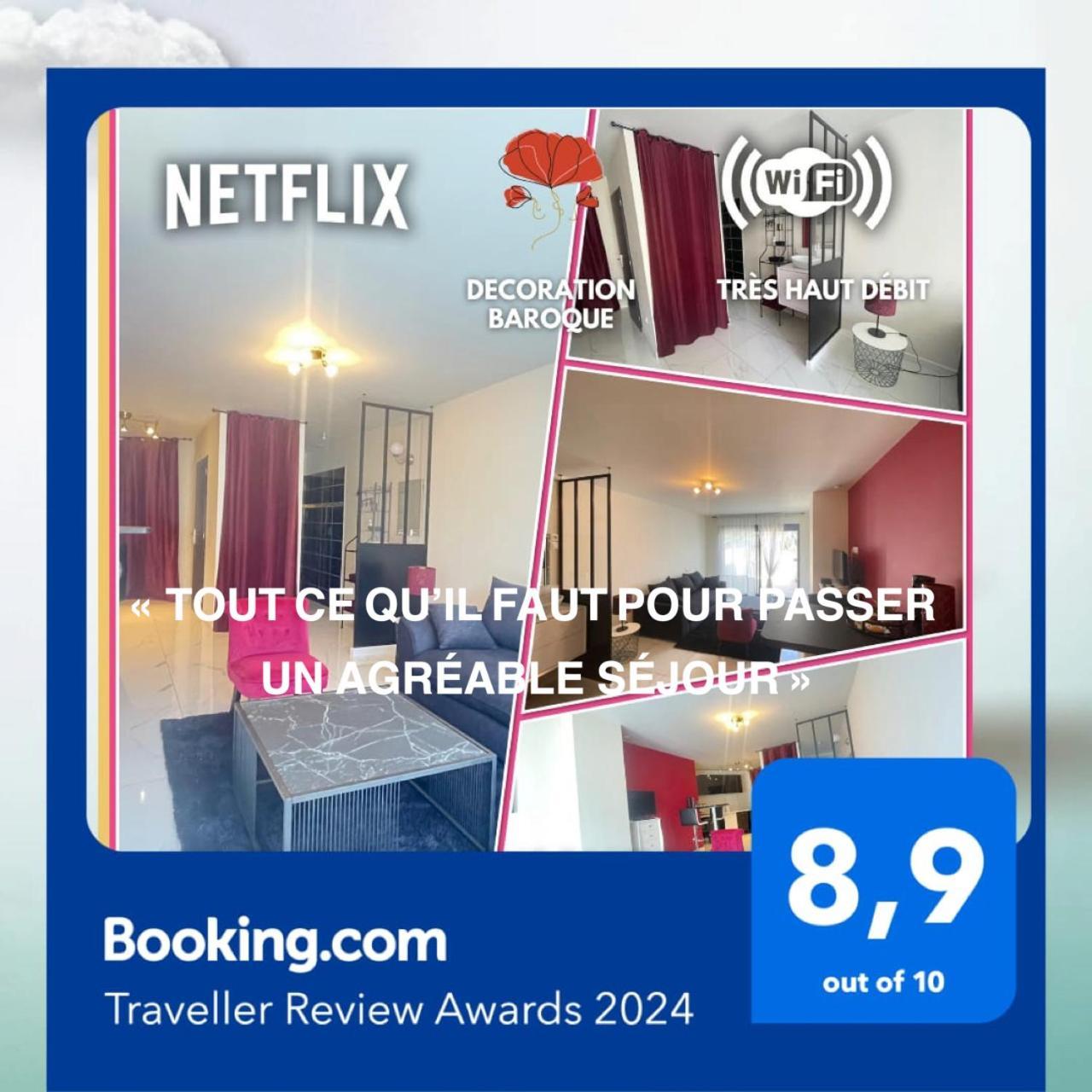 Studio Barok Proche Autoroute, Plages Et Attractions, Wifi - Tv, Calme Bessan Екстер'єр фото